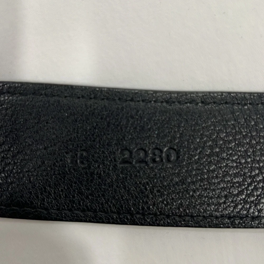 Prada black pebble leather belt - Picture 7 of 9